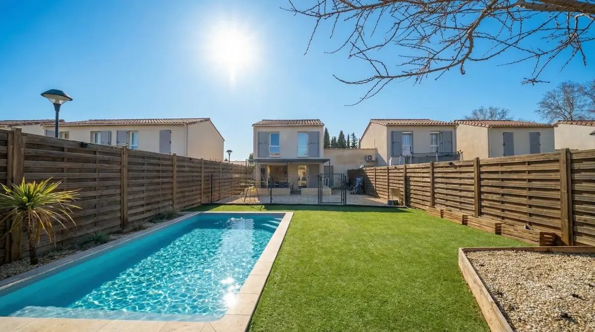 Photo 1 - Maison récente de 68m² avec piscine et jardin à Peyrolles-en-Provence