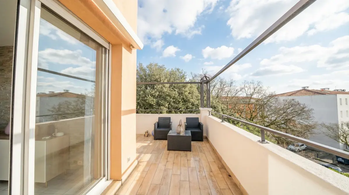 Photo 2 - Appartement 3 pièces à Aix-en-Provence (13100)+ box+ cave + terrasse