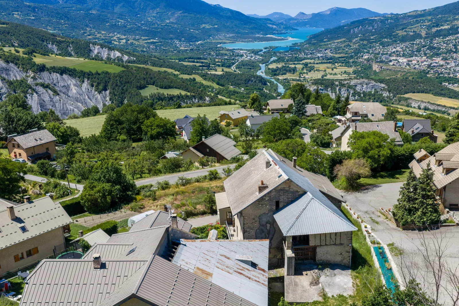 Photo 12 - Bâtisse à rénover 150m² - orientée sud- vue Lac