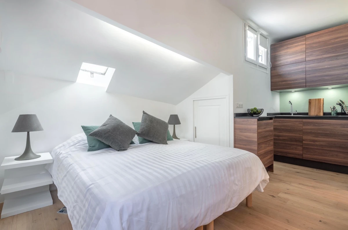 Photo 2 - Exclusivité - Appartement - 23m2 - Rue Manuel - Dernier étage - Climatisation - Aix-en-Provence