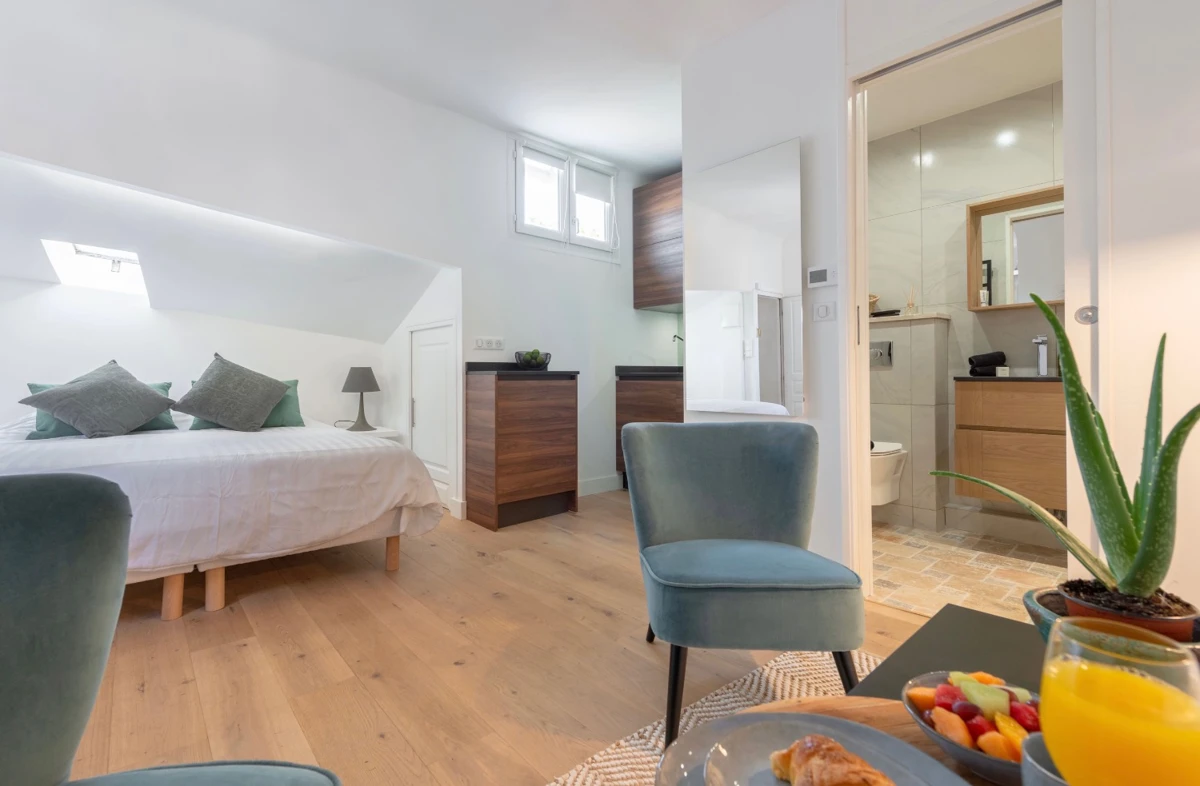 Photo 3 - Exclusivité - Appartement - 23m2 - Rue Manuel - Dernier étage - Climatisation - Aix-en-Provence