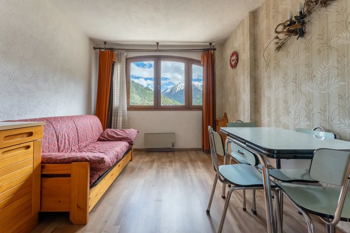 Photo 3 - Studio de 24 m², 4 couchages – plein sud à Abriès