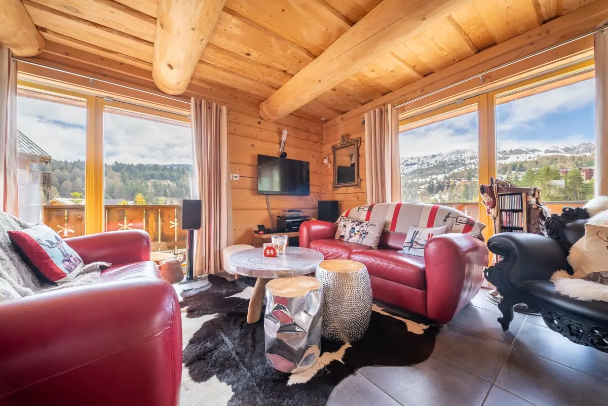 Photo 5 - Chalet de type 7 en madrier de 240m² sur une parcelle de 1500m² à La Joue du Loup