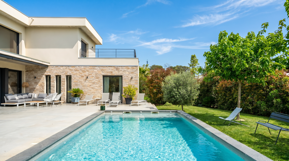 Photo 3 - Maison contemporaine 201m² avec piscine - Ventabren
