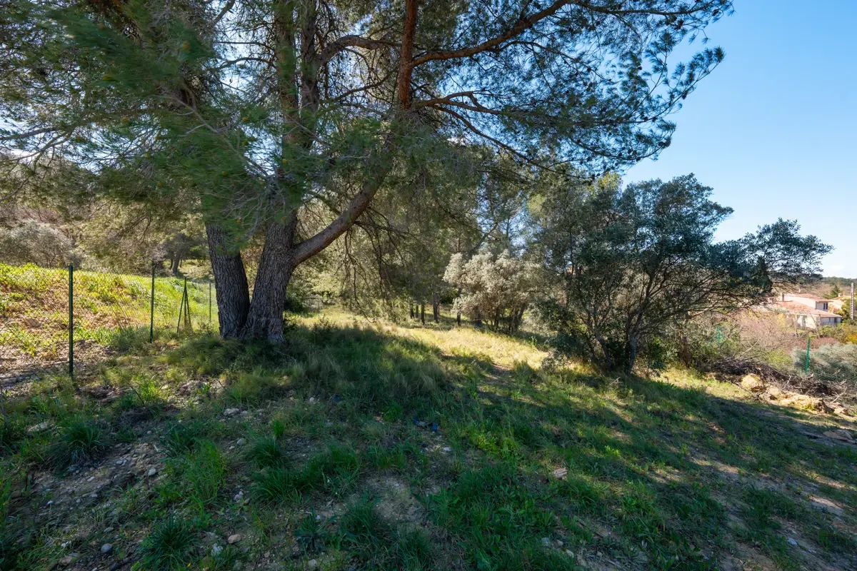 Photo 3 - Terrain à bâtir de 1060 m2 piscinable, calme et sécurisé , permis purgé pour maison de 144 m2