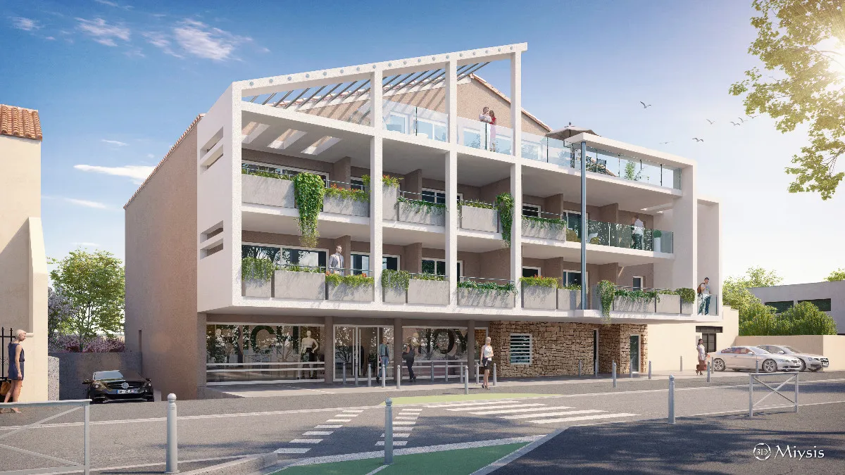 Photo 2 - 13300 - Salon-de-Provence - T2 53 m² avec terrasse et parking