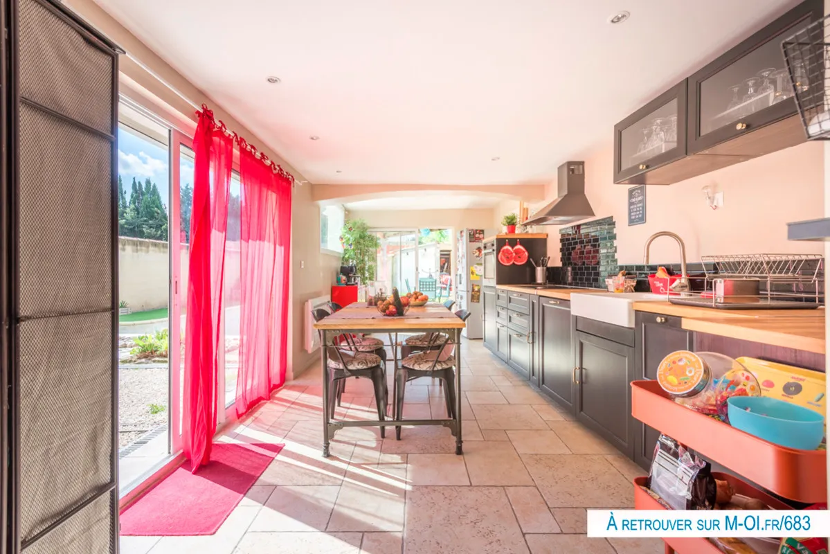 Photo 3 - SOUS COMPROMIS - EXCLUSIVITE -13300 - Salon-de-Provence - MICHELET - Appartement rez-de-villa T4 de 90M2 rénové avec Belles prestations- Jardin - Piscine - Parking