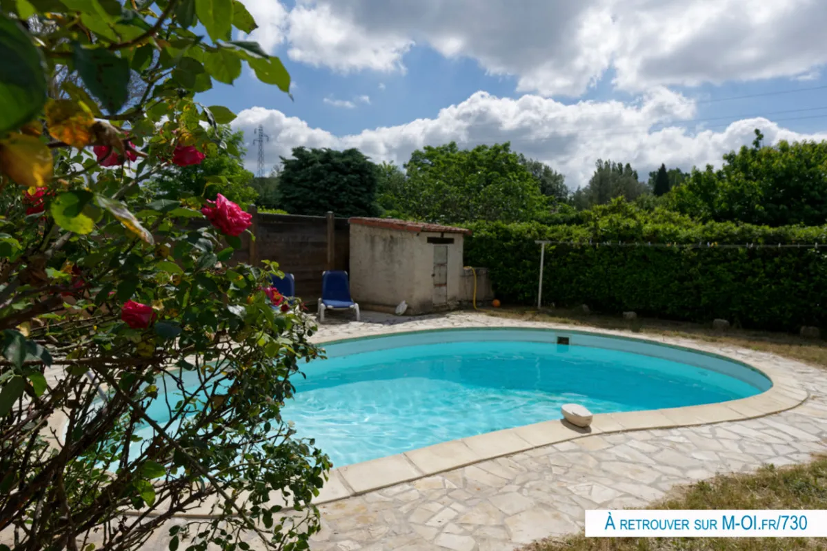 Photo 1 - 13320 - Bouc-Bel-Air - VENDUE Maison - 6 pièces sur 500m2 de terrain avec piscine 