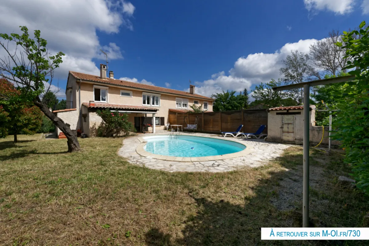 Photo 2 - 13320 - Bouc-Bel-Air - VENDUE Maison - 6 pièces sur 500m2 de terrain avec piscine 