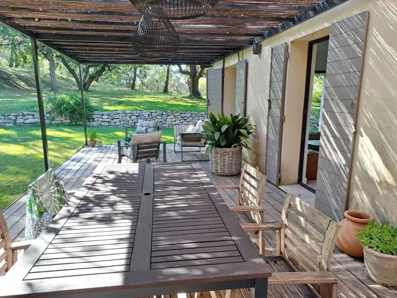 Maison avec dépendance - Parc arboré piscine garage - Proche Aix au PUY STE REPARADE — 5