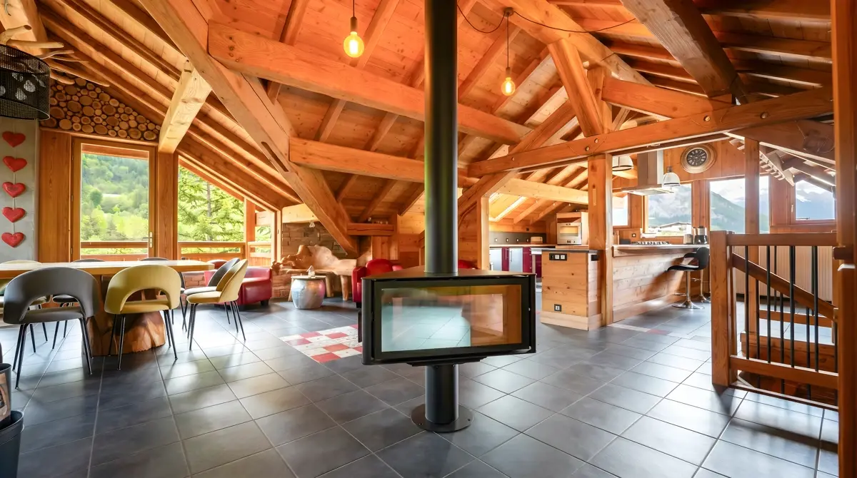 Photo 4 - Chalet Haut de Gamme de 350m² avec piscine et garage XXL