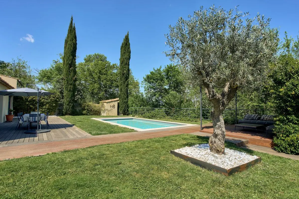 Photo 4 - Contemporaine élégante - Jardin clos et arboré avec piscine - Proche AIX EN PROVENCE