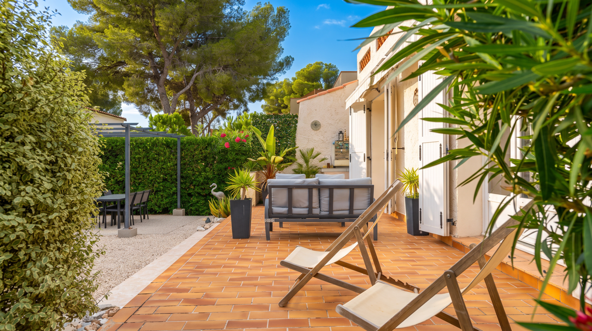 Photo 1 - Maison Sausset Les Pins 6 pièce(s) 120 m2 avec garage et vue