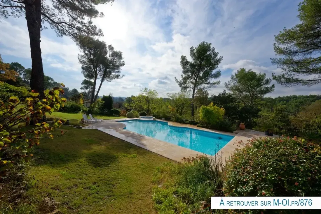 Photo 3 - 13480 - Cabriès - Vente Maison avec dépendance - Piscine Chauffée - Atelier- Garage -Terrain paysagé 
