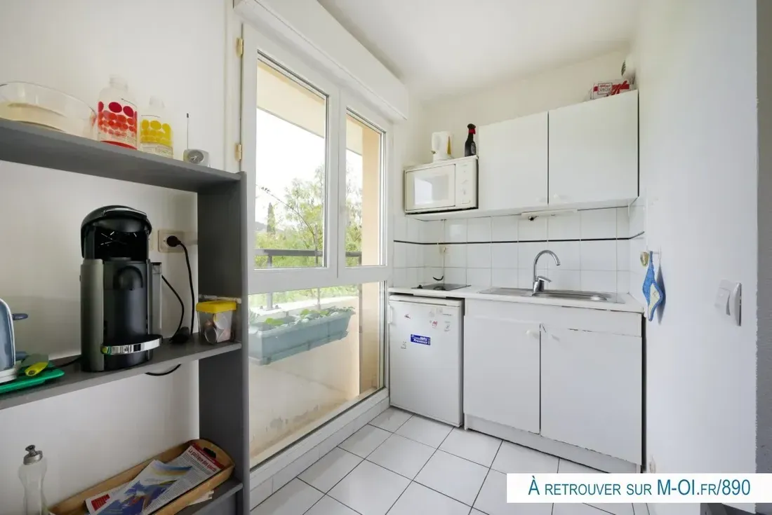 Photo 4 - Vente Appartement - 1 pièce - Studio - 27m2 - Centre ville  - Aix en Provence - 13100 - Parking 