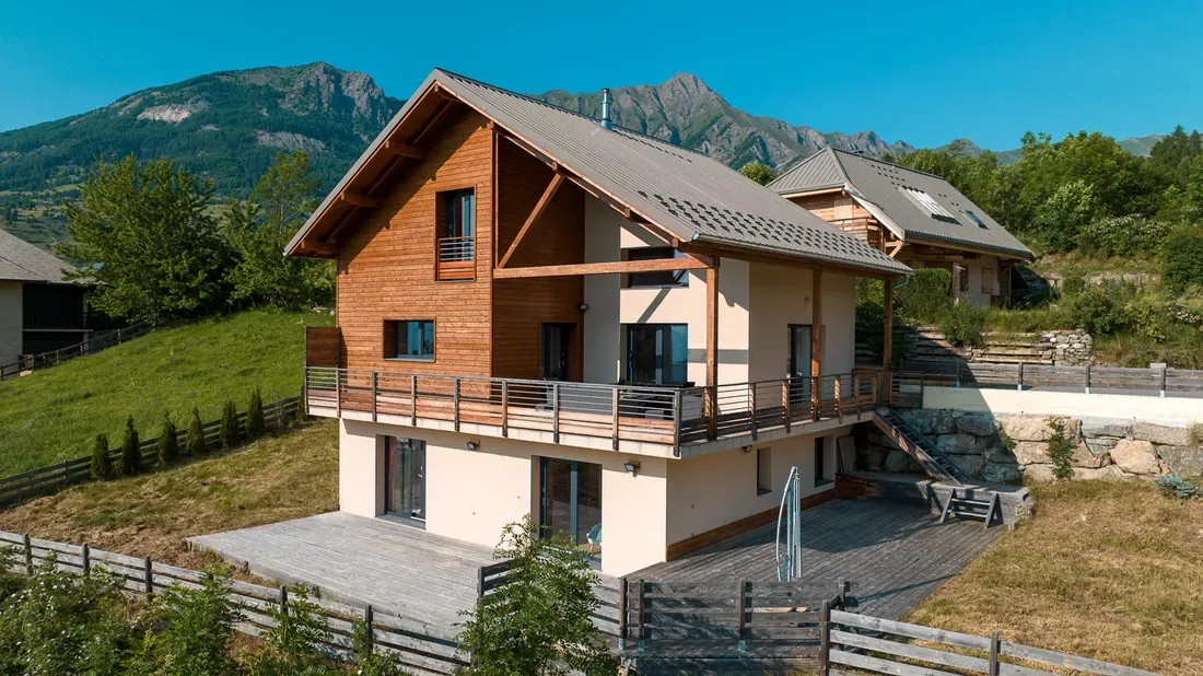 Photo 2 - Chalet de luxe -226m² à Les Orres avec vue lac