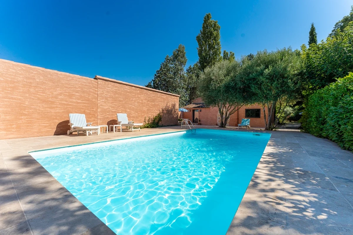 Photo 4 - Magnifique Mas de 1739 aux portes d'Aix-en-Provence - piscine- terrain plat arboré de 6400m2