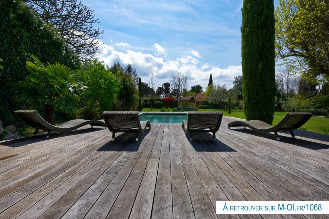 Photo 3 - - SOUS COMPROMIS - 13080 - Aix-en-Provence - Vente Maison - 8 pièces - PISCINE - CALME ABSOLU