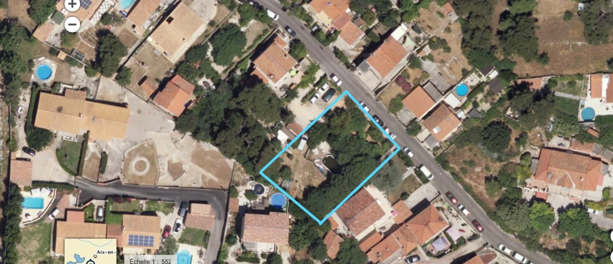 Photo 1 - Terrain constructible 551m2 zone UP1 septemes les vallons