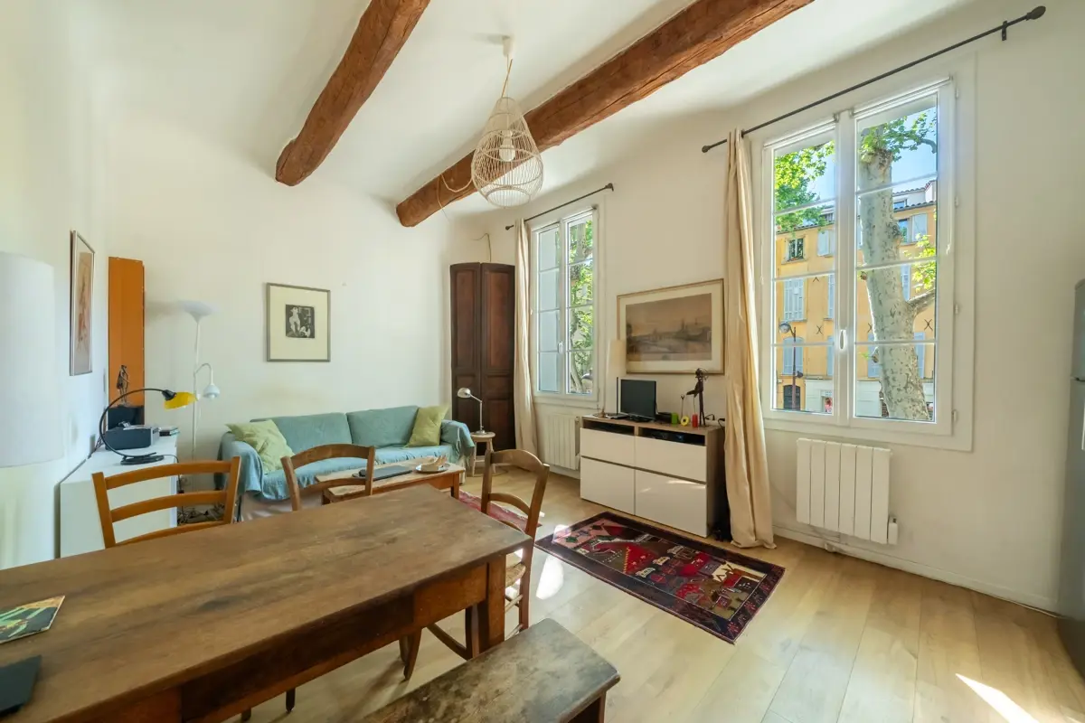 Photo 1 - Appartement 2 pièce(s) centre-historique à Aix-en-Provence (13100)