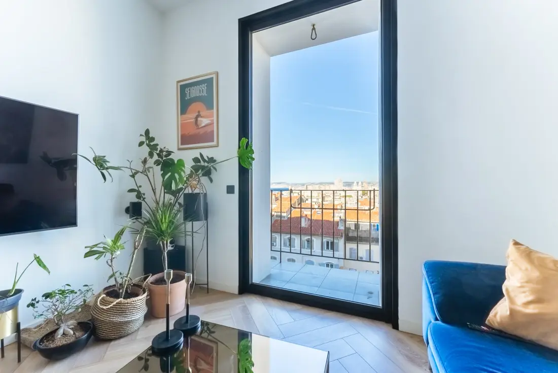Photo 2 - Appartement 2 pièces avec Vue mer + balcon dans le 7ème arrondissement