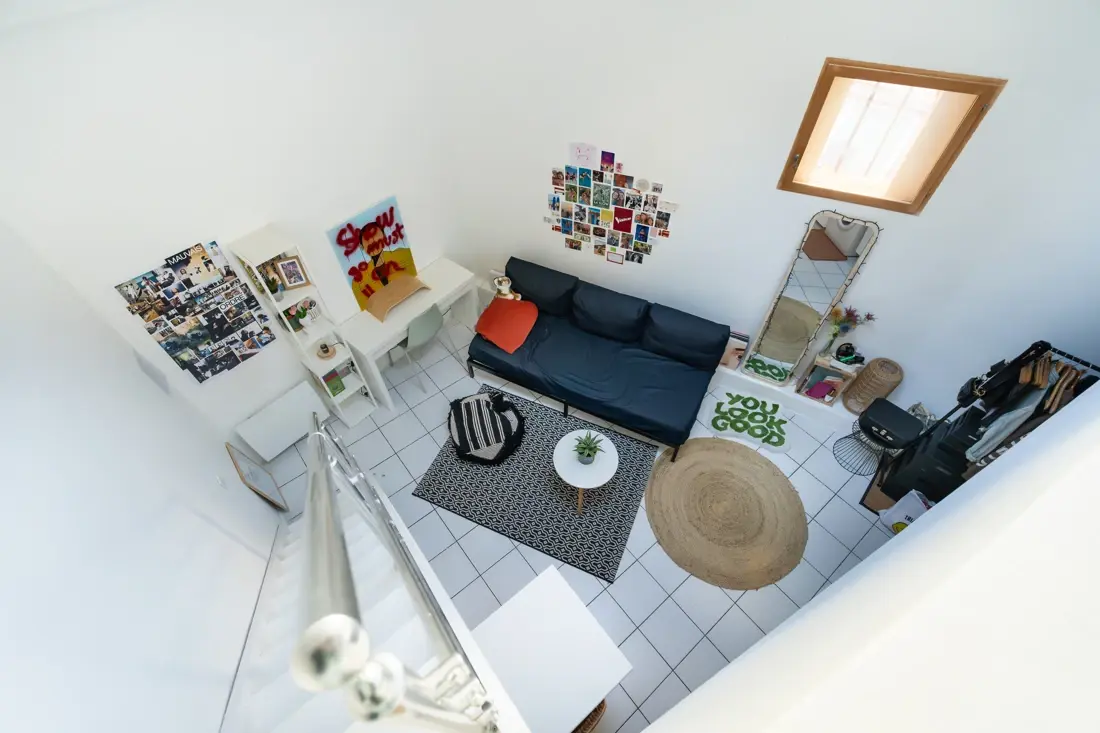 Photo 2 - Appartement - 2 pièces avec mezzanine - 30m2 - Calme absolu - Centre ville historique - Aix-en-Provence - 13100