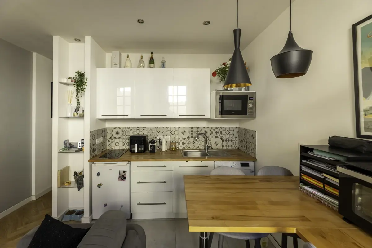 Photo 4 - Appartement - T2 - 28m2 - Centre ville historique - Rénové - Aix-en-Provence - 13100