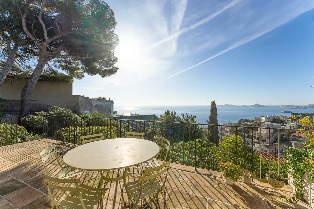Photo 5 - Maison au Roucas Blanc avec vue mer - calme absolu - Piscine et studio indépendant 
