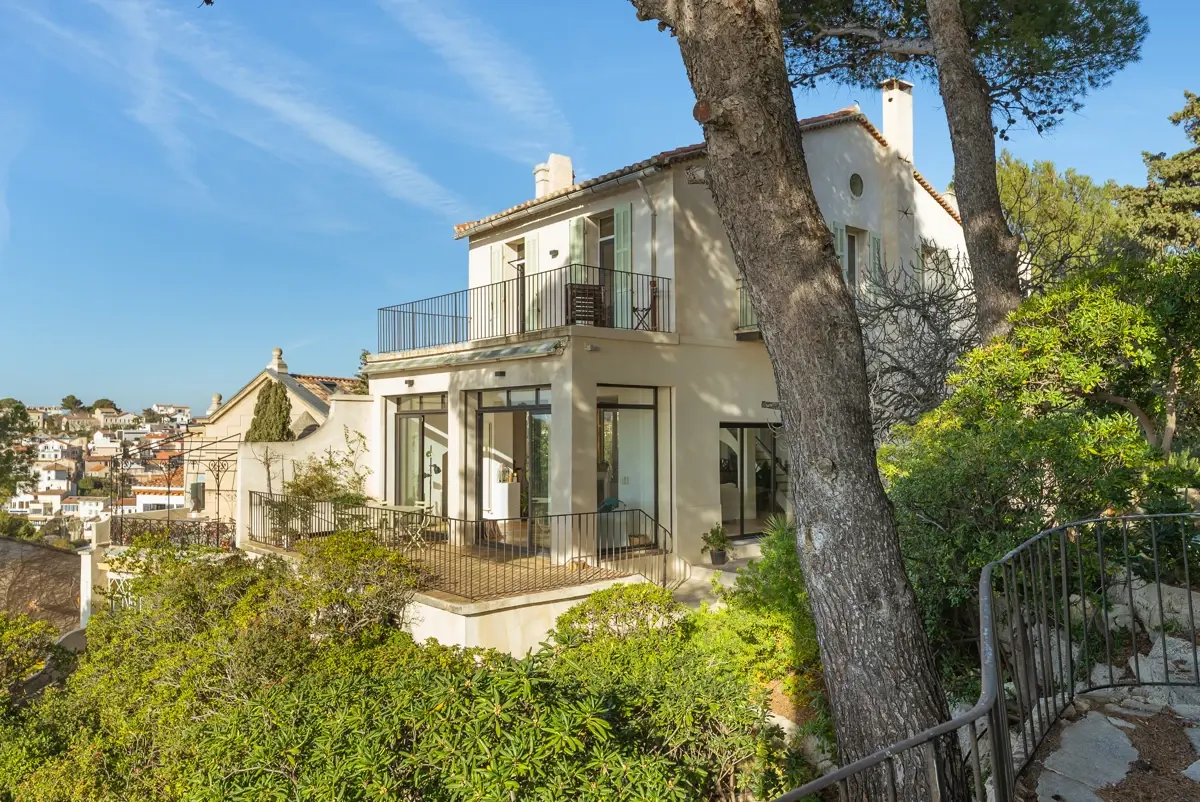 Photo 3 - Maison au Roucas Blanc avec vue mer - calme absolu - Piscine et studio indépendant 