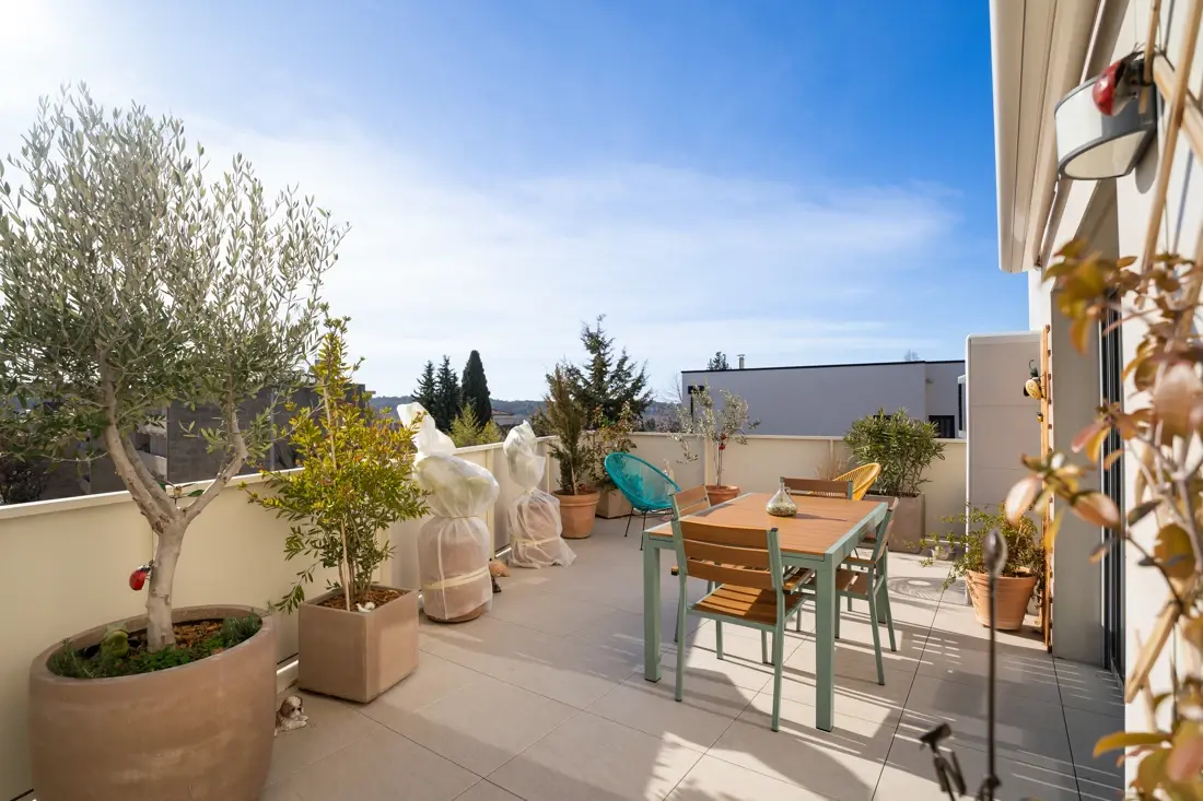 Photo 2 - Appartement 3 pièces avec Terrasse et garage proche centre ville 