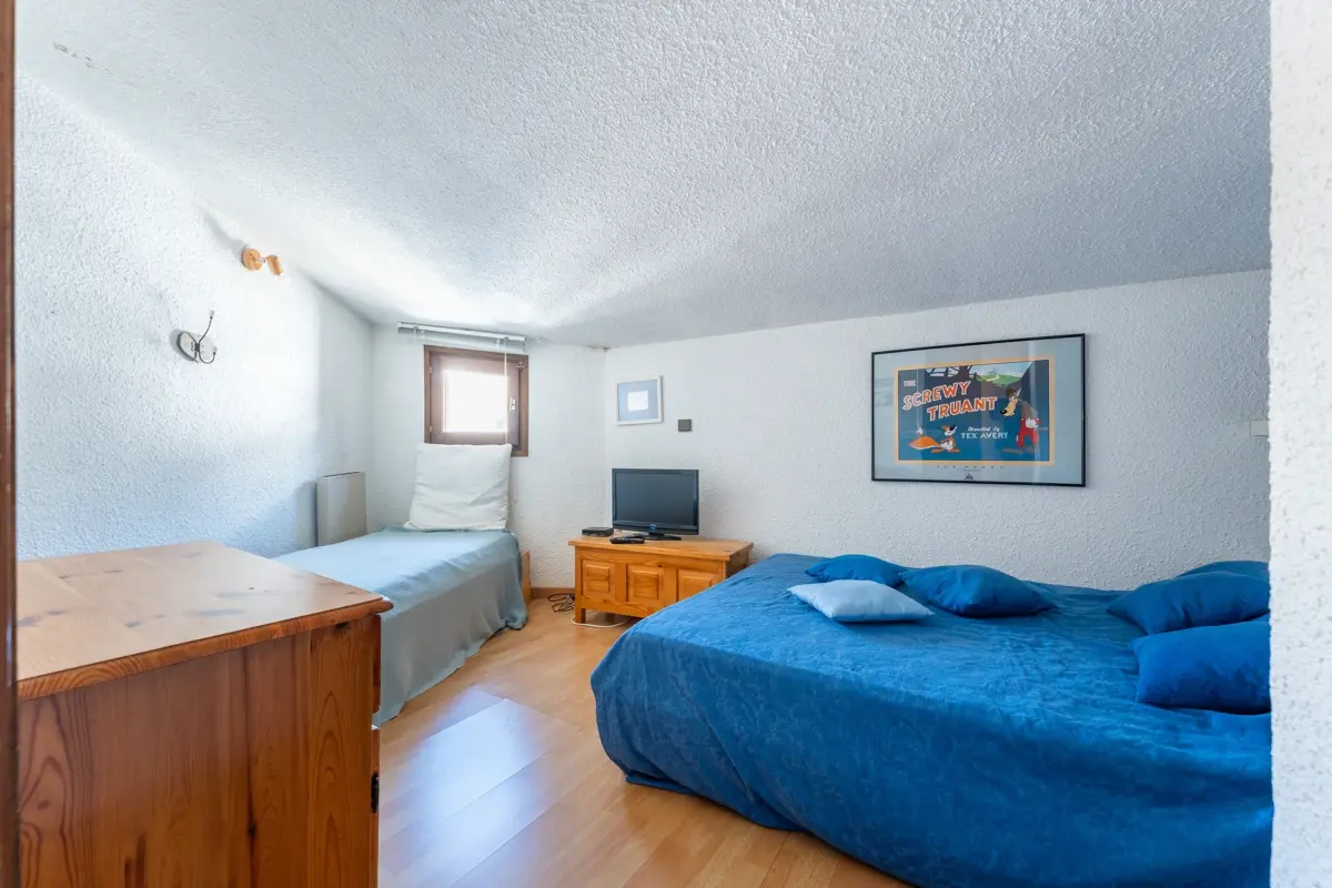 Photo 5 - Dernier étage T3 - Station des Orres 1650 - Vue vallée